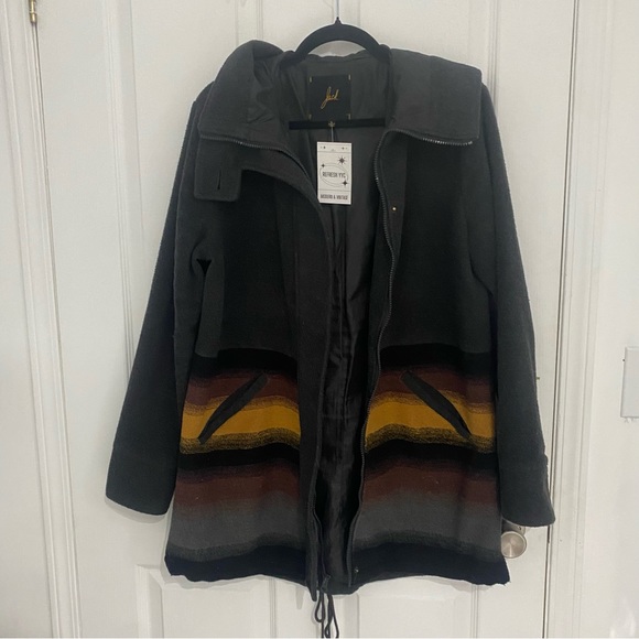 Jack by BB Dakota Jackets & Blazers - Jack By BB Dakota Grey Wool Cashmere Coat Size Large